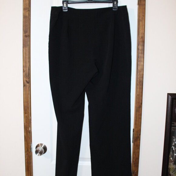 Pierre Cardin Black Ladies slacks Size 14 - Picture 1 of 7